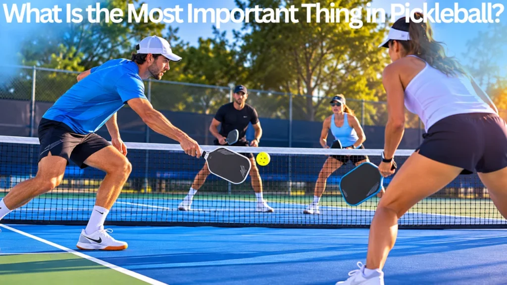 What Is the Most Important Thing in Pickleball?