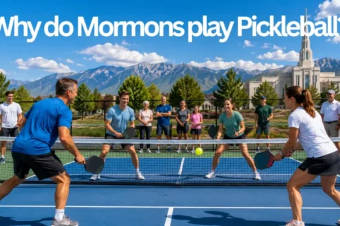 Why do Mormons Play Pickleball?